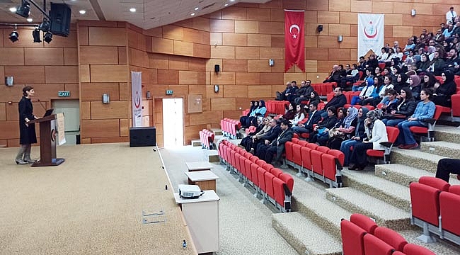 SAĞLIK ÇALIŞANLARINA KORONA VİRÜS EĞİTİMİ VERİLDİ