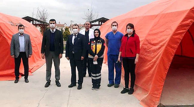 SAĞLIK MÜDÜRÜ KORKMAZ’DAN HASTANE KONTROLÜ