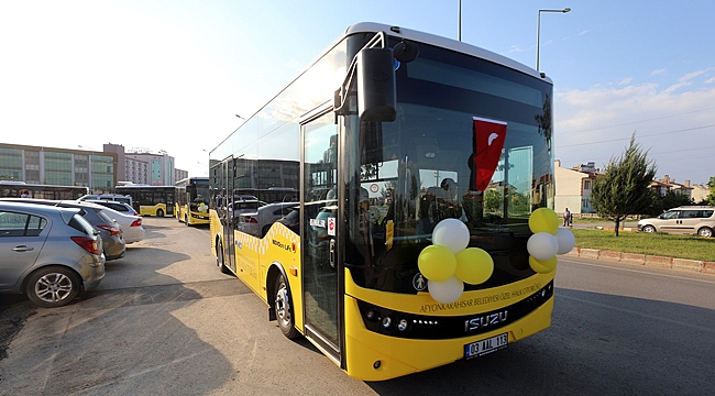 SAĞLIK PERSONELLERİNE ÜCRETSİZ OTOBÜS