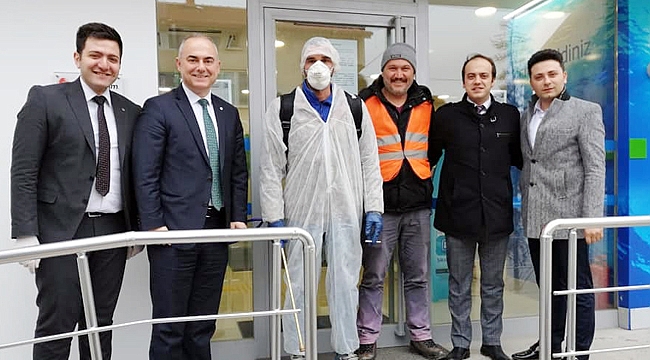 SİNANPAŞA'DA KORONA VİRÜSÜ ÖNLEMİ