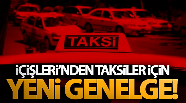 Taksiler ile ilgili açıklama