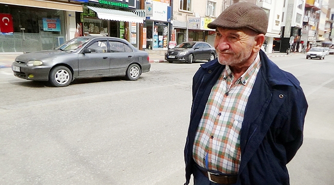 YAŞLILAR POLİSİ GÖRÜNCE KAÇMAYA ÇALIŞTI