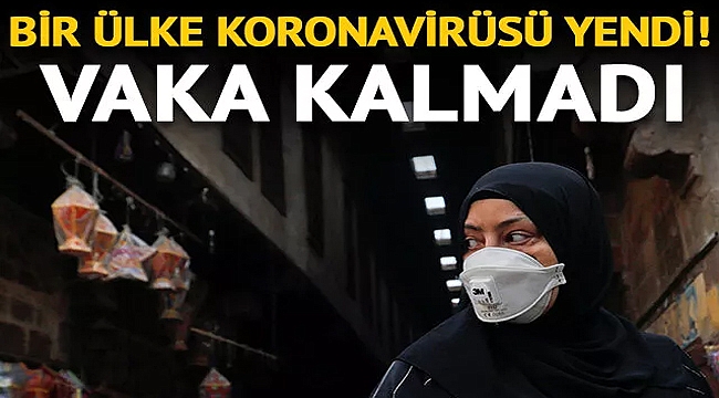 Afrika ülkesi Moritanya koronavirüsü yendi