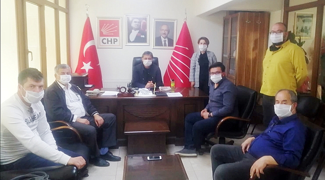 CHP KRİZ MASASI GÖREV BAŞINDA