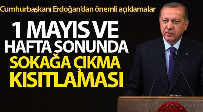 Cumhurbaşkanı Erdoğan alınan kararları açıklıyor