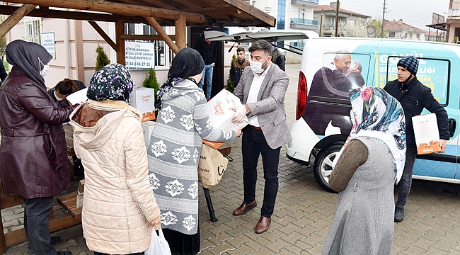 GIDA PAKETLERİ İHTİYAÇ SAHİPLERİNE ULAŞIYOR