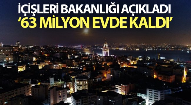 İçişleri Bakanlığı'ndan sokağa çıkma yasağı açıklaması