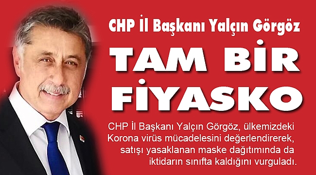 “İKTİDAR MASKEDE DE SINIFTA KALDI”