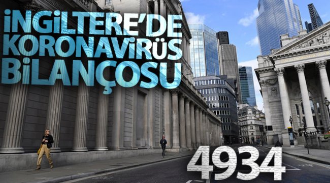 İngiltere&#039;de 1 günde 621 kişi koronadan hayatını kaybetti