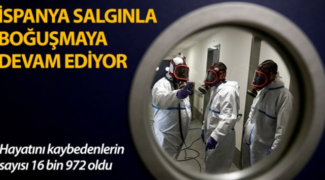 İspanya’da son 24 saate korona virüsten 619 kişi öldü