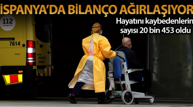 İspanya&#039;da son 24 saatte 410 kişi koronadan öldü