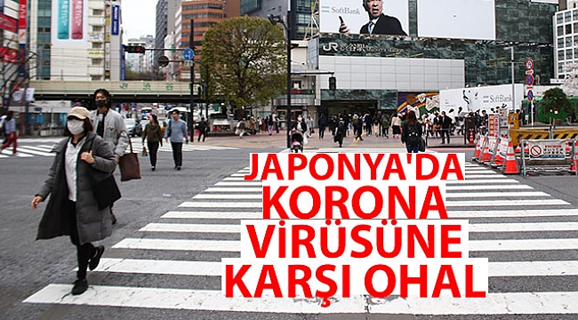 Japonya&#039;da korona virüsüne karşı OHAL ilan edildi