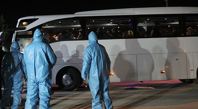 KARANTİNAYA ALINACAK İŞÇİLER AFYON'DA