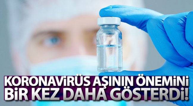 'Koronavirüs salgını, aşının önemini bir kez daha gösterdi'