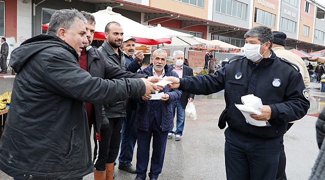 KORUYUCU MASKELERİN DAĞITIMI DEVAM EDİYOR