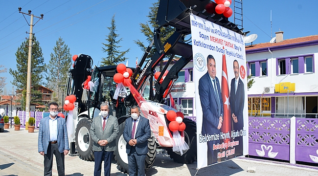 MİLLETVEKİLİ TAYTAK’A TEŞEKKÜR