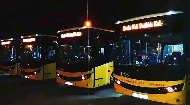 OTOBÜSLERE MASKESİZ BİNİŞ YASAK