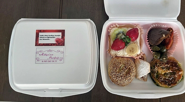 PAKETLER HALİNDE HASTANELERE YEMEKLER GÖNDERDİLER