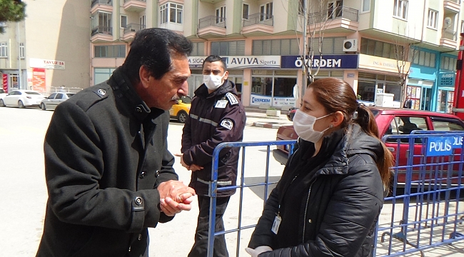 Pazar giriş ve çıkışları denetleniyor