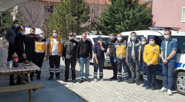 SÜRPRİZLİ POLİS HAFTASI KUTLAMASI