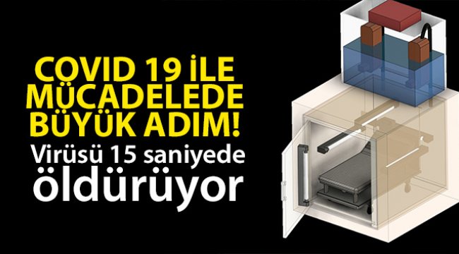 Türk bilimadamları Korona virüsü öldüren cihaz tasarladı