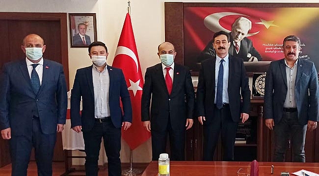 TÜRK EĞİTİM-SEN EMNİYET MÜDÜRLÜĞÜNÜ ZİYARET ETTİ