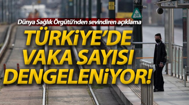 Türkiye’de vaka sayısı dengelendi
