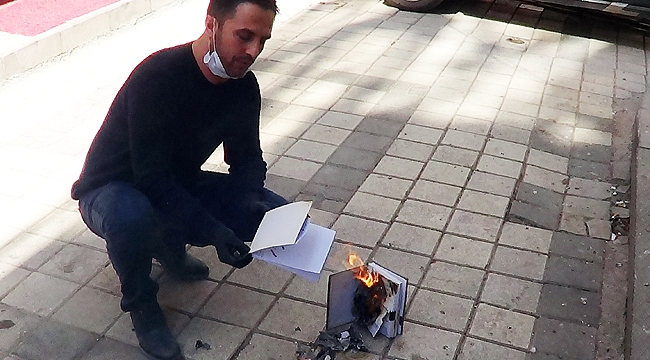 VERESİYE DEFTERİNİ YAKTI