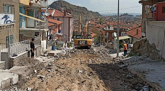 YARENLER MAHALLESİNDE ÇALIŞMALARA BAŞLANDI