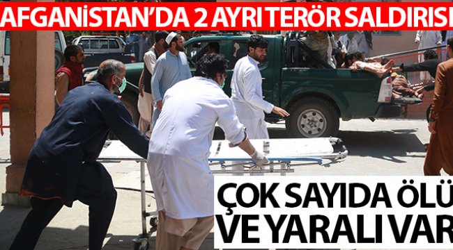 Afganistan'da 2 ayrı terör saldırısı: Toplam 37 ölü