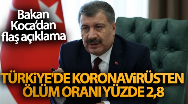 Bakan Koca'dan flaş açıklama!