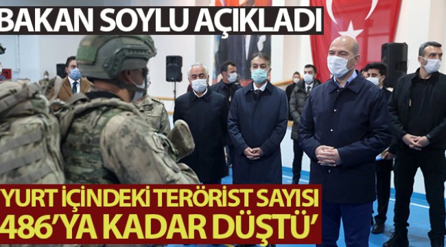 Bakan Soylu: “Bu işi bitirelim”