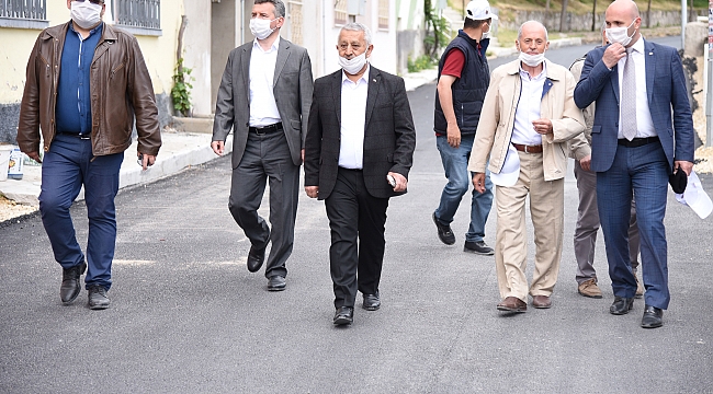 BAŞKAN ZEYBEK ÇALIŞMALARI YERİNDE İNCELEDİ