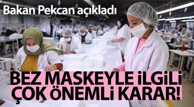 Bez maske ihracatında ön izin şartı aranmayacak