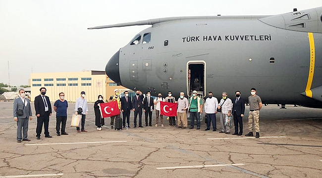 ÇAD’DAKİ VATANDAŞLARIMIZ ÖZKAYA’NIN GİRİŞİMLERİ İLE YURDA DÖNDÜ