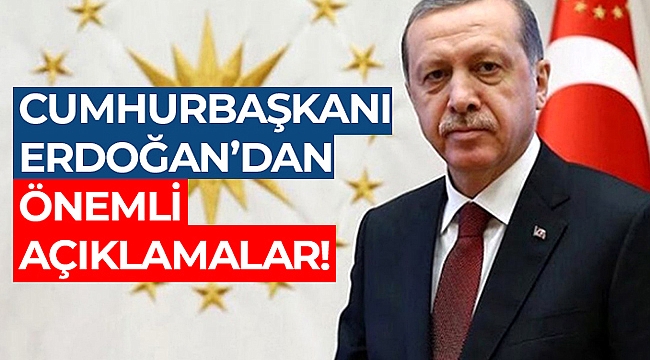 CUMHURBAŞKANI ERDOĞAN ULUSA SESLENİYOR