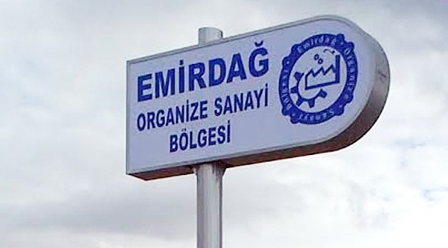 EMİRDAĞ OSB'DE YATIRIMLAR SÜRÜYOR