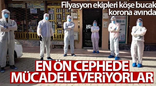 En ön cephede mücadele veriyorlar