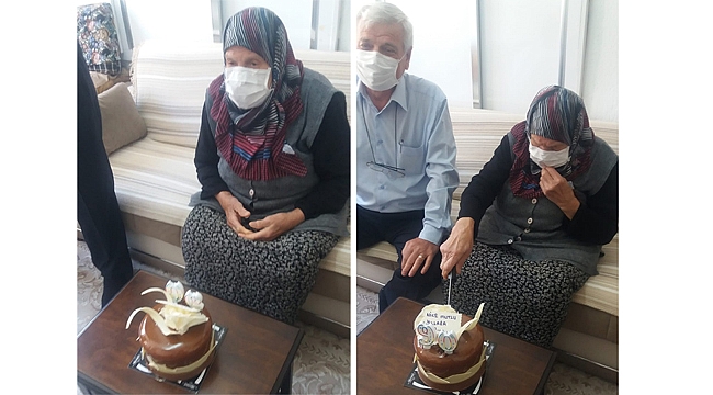 HATİCE NİNE'NİN 90'INCI YAŞ GÜNÜ MUTLULUĞU