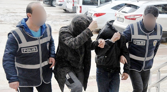 İKİ HIRSIZLIK ZANLISI TUTUKLANDI