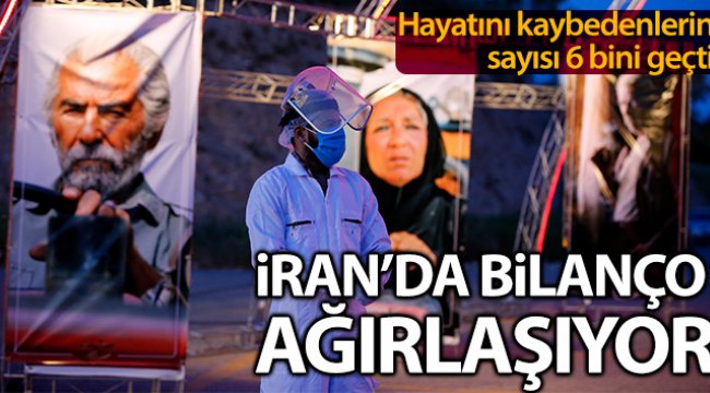 İran'da korona virüsten ölenlerin sayısı 6 bin 486'ya yükseldi