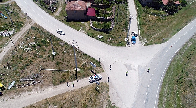 JANDARMA EKİPLERİ DRONE İLE DENETİM YAPTI