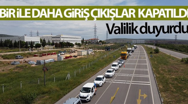 Kilis’e giriş çıkışlara kısıtlama getirildi