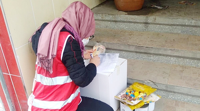KIZILAY YARDIMLARINI SÜRDÜRÜYOR
