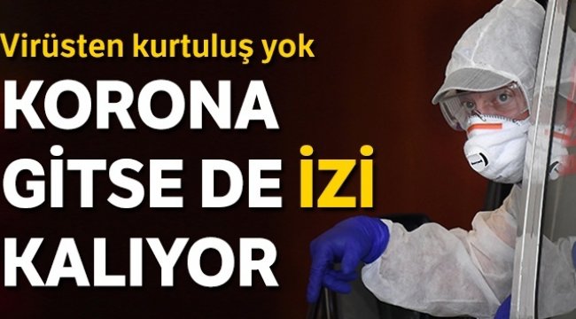 Korona gitse de izi kalıyor
