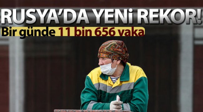 Rusya'da Covid-19 vaka sayısında yeni rekor