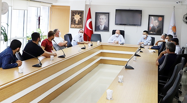 SARAYDÜZÜ KÖYÜN’DEN BAŞKAN SEZEN’E TEŞEKKÜR ZİYARETİ