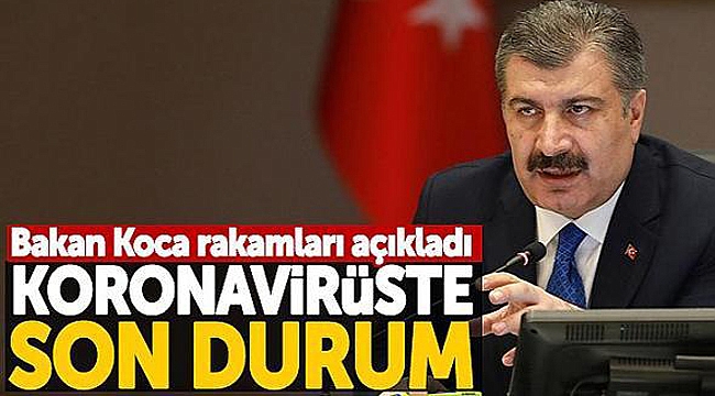 BAKAN KOCA RAKAMLARI AÇIKLADI