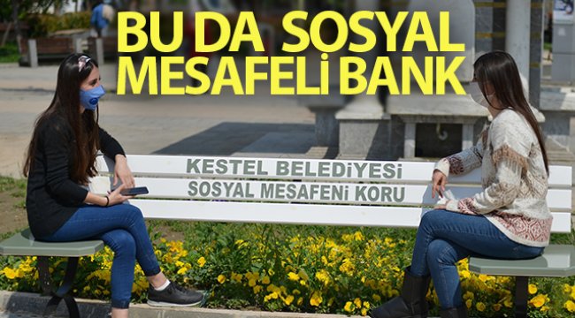 Sosyal mesafeli bank büyük ilgi görüyor