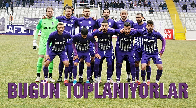 AFJET AFYONSPOR BUGÜN TOPBAŞI YAPIYOR